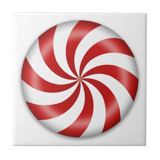 ペパーミントキャンディセラミックタイル タイル (正面)