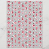 ペパーミントキャンディバウズスクラップブック紙 (正面)