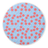 ペパーミントキャンディミンツクリスマス セラミックノブ (正面)