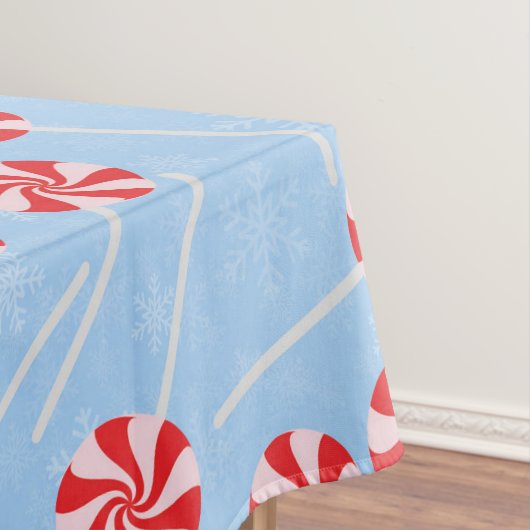 ペパーミントキャンディミンツクリスマス テーブルクロス (インサイチュ)