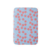 ペパーミントキャンディミントクリスマス バスマット (正面縦)