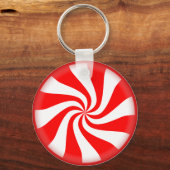 ペパーミントキャンディーキーチェーン キーホルダー (正面)