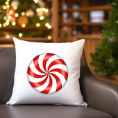 ペパーミントキャンディ装飾用クッション クッション