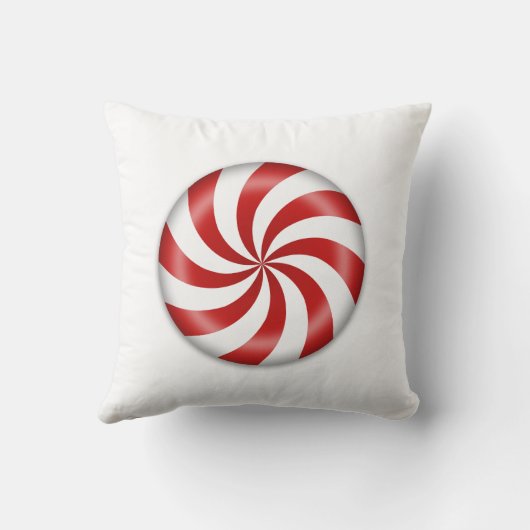 ペパーミントキャンディ装飾用クッション クッション (裏面)
