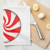 ペパーミントキャンディ キッチンタオル (四つ折り)