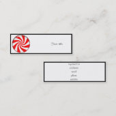 ペパーミントキャンディ スキニー名刺 (正面/裏面)