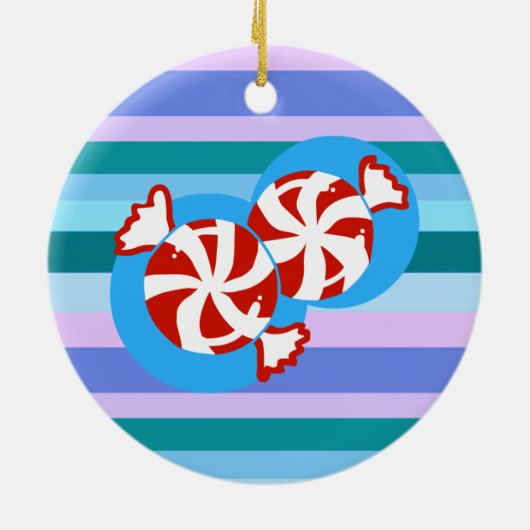 ペパーミントキャンディ セラミックオーナメント (裏面)