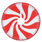 ペパーミントキャンディ ブラッシュドポリエステルツリースカート (正面)