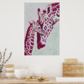 ペパーミントギラフ ポスター (キッチン)