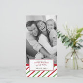 ペパーミントクリスマスカード シーズンカード (スタンド正面)