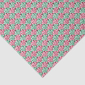 ペパーミントクリスマスパターン 薄葉紙 (詳細)