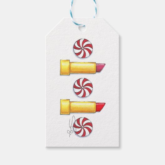 ペパーミントジョイ ギフトタグ (正面)