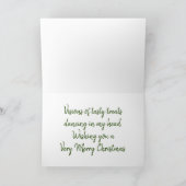 ペパーミントスティック帽子と眠るチョコレート実験室 シーズンカード (内部)