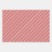 ペパーミントストライプ ラッピングペーパーシート (正面2)