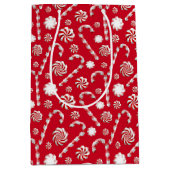 ペパーミントスパイスシリーズデザイン1 ミディアムペーパーバッグ (正面)