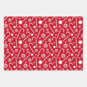 ペパーミントスパイスシリーズデザイン1 ラッピングペーパーシート (正面3)