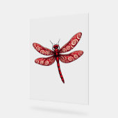 ペパーミントスワールドラゴンフライ アクリルサイン (傾斜)