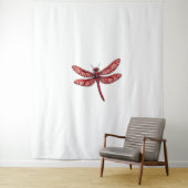 ペパーミントスワールドラゴンフライ タペストリー (インサイチュ)