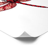 ペパーミントスワールドラゴンフライ ポスター (角)