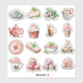 ペパーミントトリートレッドとグリーン シール (シート)