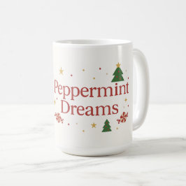 ペパーミントドリーム | 甘くてミントな喜びあふれる コーヒーマグカップ