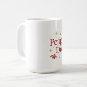 ペパーミントドリーム | 甘くてミントな喜びあふれる  コーヒーマグカップ (正面左)