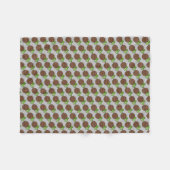 ペパーミントパティー フリースブランケット (正面(横))