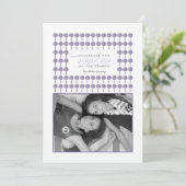 ペパーミントフレ威厳のあるームホリデーフォトカード シーズンカード (スタンド正面)