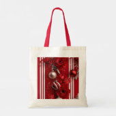 ペパーミントホリデーズセラミックタイル トートバッグ (裏面)