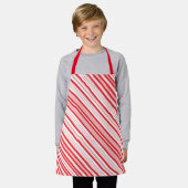 ペパーミントミディアムエプロン エプロン (着用した状態)