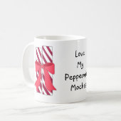 ペパーミントモカス コーヒーマグカップ (正面左)