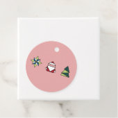 ペパーミント折り紙クリスマス フェイバータグ (インサイチュ)