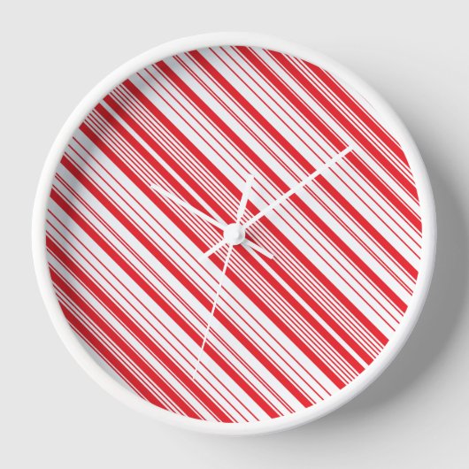 ペパーミント木枠時計 壁時計 (正面)