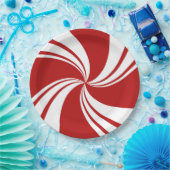 ペパーミント紙プレート ペーパープレート (パーティー)