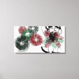 ペパーミント踊り キャンバスプリント