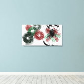 ペパーミント踊り キャンバスプリント (インサイチュ (ウッドフロア))