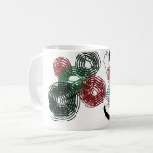 ペパーミント踊り コーヒーマグカップ (正面左)