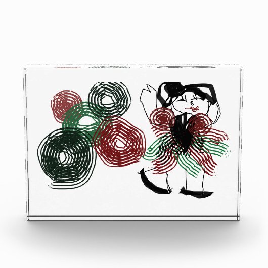 ペパーミント踊り フォトブロック (正面)