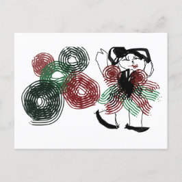 ペパーミント踊り ポストカード