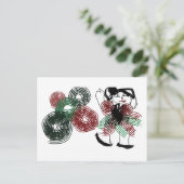 ペパーミント踊り ポストカード (スタンド正面)