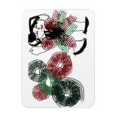 ペパーミント踊り マグネット (縦)