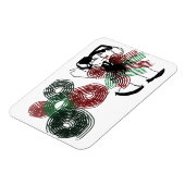 ペパーミント踊り マグネット (左側)