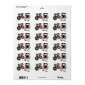 ペパーミント踊り ラベル (フルシート)