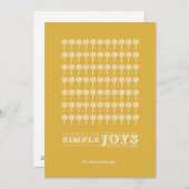 ペパーミント24KTのパターン(の模様が)あるな休日カード シーズンカード (正面/裏面)