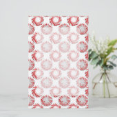 ペパーミント·キャンディ·ドット 便箋 (スタンド正面)