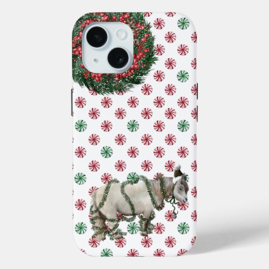 ペパーミント シェトランド ポニー Case-Mate iPhoneケース iPhone 15ケース (裏面)
