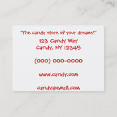 ペパーミント 名刺 (裏面)