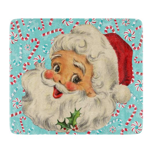 ペパーミン入りサンタ カッティングボード (正面)