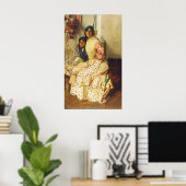 ペピラとその娘ホアキン・ソロラ ポスター (ホームオフィス)