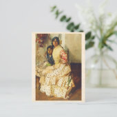 ペピラとその娘ホアキン・ソロラ ポストカード (スタンド正面)